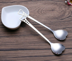 Heart-shaped Coffee Spoons
