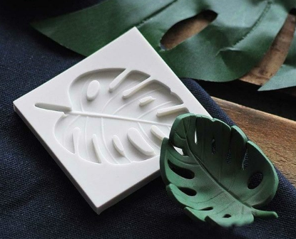 Silicone Cake Molds Leaves Shaped